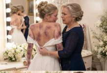 Minutes before my daughter was supposed to walk down the aisle, I helped fasten her wedding gown—and discovered her back covered in fresh, violent bruises. “Tell me who did this,” I demanded. She collapsed against me, sobbing. “The man I’m marrying. He says I’m his property now.” I didn’t let her take another step toward the altar. I stormed into the packed ballroom, seized the microphone, and revealed exactly what the groom had done. That wedding ended before the vows—and so did his perfect future.