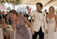 At my daughter’s wedding, my son-in-law smiled in front of two hundred guests and demanded the keys to my farm like it was already his. When I refused, he slapped me so hard the room went silent. I didn’t scream. I walked outside, wiped my cheek, and made one phone call. Ten minutes later, his face turned white when he saw who stepped out of the black SUV.