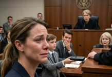 At my son’s custody hearing, my wealthy ex-husband presented videos that made me look unstable, and even my own mother testified against me. The judge was preparing to award him full custody when my nine-year-old son asked permission to speak. He placed a small recording device on the table and said, “Grandma told me exactly what to say—but she forgot this was still running.”
