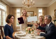 “Your sister earned our support. You only bring disappointment,” Dad said as they presented her with a $100,000 wedding check. I stood up quietly. “Remember those words when you need me.” Then I disappeared from their lives. Three years later, my sister found me living behind the gates of a $2 million estate. Her jealous phone call brought my entire family to my door—but they weren’t prepared for who answered.