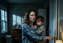 At 2 AM, while staying at my sister’s house with my four-year-old son, my husband’s panicked call shattered the silence. “Get out of that house now! Don’t make a sound!” “What’s happening?!” I whispered, trembling. His voice was urgent and terrified: “Just go! Get out without anyone noticing!” I grabbed my son and quietly turned the bedroom doorknob. It wouldn’t move. The door was locked from the outside. My blood ran cold. Why was my own sister trapping us inside?