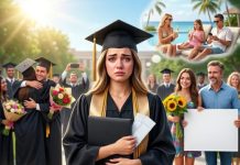 “Your sister needed a break,” my mom said when I asked why they skipped my graduation. I stood frozen in my cap and gown, then quietly smiled. “That’s okay,” I whispered. I invited my best friend’s parents instead. I never expected what happened next—on live TV, the film company honored them with $500K. Minutes later, my phone wouldn’t stop ringing… but I didn’t answer a single call.