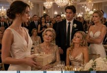At my sister-in-law’s wedding, I found my husband’s mistress sitting at the family table, exactly where my mother-in-law had placed her. Everyone looked at me, waiting for tears, rage, or a public scene. I gave them none of it. I simply took the wedding gift back into my hands and walked out quietly. That night, my husband called eleven times. I listened to none of them. After the last call went to voicemail, I called my attorney.