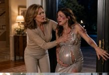 At midnight, my daughter appeared on my porch, barefoot, bruised, and holding her pregnant belly like it was the only thing keeping her standing. Her expensive dress was ripped down the side. “Mom,” she sobbed, “he said the police belong to him.” Then my phone lit up with a message from my son-in-law: Send her back, or I’ll take everything from both of you. I wiped her tears, poured a glass of scotch, and smiled coldly. He thought he controlled the local precinct. He didn’t know I was the federal judge who had just approved wiretaps on his entire criminal network.