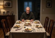 After my wife died, the silence in my house became louder than any argument. For ten years, I still cooked, called, and drove to every birthday, hoping my family would remember mine. On my 68th birthday, I set the table for seven and waited four hours. Nobody came. I blew out the candles alone and whispered, “This is the last time.” The next morning, I sold everything and vanished…