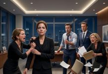 Three days after my husband’s funeral, his billionaire boss called me. “Come alone,” he warned. “And don’t tell your sister or stepmother—they may be involved.” When I entered his office, both women were already sitting there beside a locked metal case. My stepmother stood and whispered, “You were never supposed to see this.” Then the boss pressed play on a recording made the night my husband died…