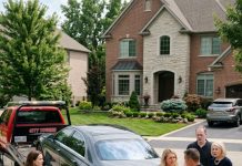 After a three-day work trip, I came home to find my $70,000 Mercedes gone. My mother-in-law smiled. “We voted. It belongs to Chloe now.” My husband stared at the floor, too cowardly to object. I didn’t scream. I made one phone call. Five hours later, Chloe watched her “new car” being towed away—because it was registered to my private company, and I had officially reported it stolen.