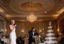 My family called me unemployed, lazy, and useless during my sister’s wedding toast. “She’s the family embarrassment,” my mother added, making the room erupt in laughter. I lifted my glass and quietly replied, “Enjoy the celebration while it lasts.” Then the bank president called my sister personally. “Your funding is gone,” he said. “The investor gave one reason.” When he repeated my name, the music stopped…