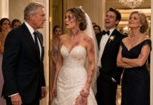 On my wedding day, my father took one look at my bruised face and froze. “My dear daughter… who did this to you?” he asked, his voice shaking with disbelief. Before I could answer, my fiancé laughed like it was nothing. “I was just teaching her how things work in our family.” The entire room went silent. Then my father slowly turned toward him, his eyes turning to ice. “This wedding is over,” he said. “And your family is finished too.”