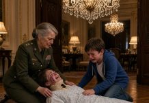 I never told my son-in-law that I was a retired military interrogator. To him, I was just the quiet mother-in-law who watched his child and stayed out of his way—someone easy to ignore and even easier to manipulate. Then, during dinner, my grandson grabbed my hand and whispered through tears, “Daddy hurts Mommy… there was so much blood.” I rushed to my daughter’s room and found her barely conscious, covered in bruises, struggling to breathe. “He did this… because of his mistress,” she whispered. I brought her home, looked at my phone, and sent him one message: “Come to my house.” He thought he was walking into a confrontation he could control. He had no idea he was about to face the one person who could uncover every lie he had ever told.
