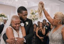 Our wedding ceremony came to a halt when my mother-in-law marched down the aisle, pointed straight at me, and screamed, “My son isn’t marrying a walking corpse!” Before anyone could stop her, she grabbed my wig and ripped it away, exposing the bald head I’d tried so hard to hide after months of chemotherapy. The church fell into stunned silence as hundreds of guests stared at me. I felt my knees begin to give way. Then my husband stepped forward, wrapped his arms around me, kissed my forehead, and whispered, “I love you. We’ll get through this together.” In that instant, my mother-in-law realized too late that she’d just destroyed the one relationship she thought she controlled.