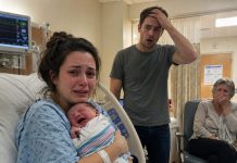 Thirty minutes after giving birth in a Nashville hospital, I was still shaking from labor when a nurse handed my husband our newborn daughter’s emergency paperwork. He shoved it back across the table and snapped, “I’m not signing anything until I get a DNA test. That baby isn’t mine.” My heart turned to ice as he stood there smirking, expecting me to beg him to believe me. Instead, I picked up my phone and calmly called my attorney. “Draft the divorce papers immediately.” My husband actually laughed—until his mother, sitting beside the window, dropped her coffee cup. It shattered across the floor as every trace of color disappeared from her face. “You idiot,” she whispered to her son. “You have no idea what that DNA test is going to reveal.” Suddenly, my husband wasn’t smiling anymore.