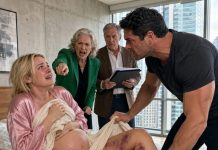 My husband yanked the blanket from my body and snapped, “Enough with the acting.” Then he saw the deep purple bruises covering both my legs—and froze. I grabbed his wrist and whispered, “Please… don’t let them take my baby.” In the hallway, his mother was already waiting beside their attorney cousin, holding custody papers she’d prepared in advance. “An unstable woman like her has no business raising a child,” she laughed. They thought the paperwork would erase everything they’d done to me. What none of them knew was that a tiny hidden camera above the bookshelf had recorded every threat, every confession, and every name. By morning, the Harrow family wouldn’t be fighting for my baby—they’d be fighting to save themselves.