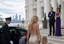 At exactly 8:00 p.m., my husband walked into our living room arm-in-arm with his brother’s wife, threw divorce papers at my feet, and sneered, “Sign them and get out. You have nothing.” He’d already stolen $68,000 from our accounts to finance a luxury penthouse for them, and now he was threatening to take full custody of our children. They expected the helpless housewife they’d spent years underestimating to collapse. Instead, I looked down at the sealed Atlanta dossier in my hand and smiled. “Are you sure you want me out of this house?” I asked. They laughed. What they’d forgotten was my real profession—and the fact that my husband’s name had never appeared on the deed.