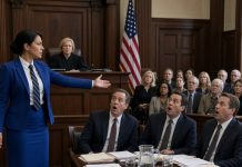 My Husband Walked Into Court With Three Expensive Lawyers—He Thought His “Poor” Wife Would Beg Him for Mercy… My husband arrived at court surrounded by three high-priced attorneys, while his father sat behind him laughing at the woman he called a helpless charity case. They expected me to panic. Instead, I sat quietly in my plain clothes and waited for the judge to call my name. Then I opened my worn leather bag and placed a red folder on the table. One attorney glanced at it and suddenly stopped smiling. The second leaned closer, then went completely pale. My husband whispered, “What is that?” I looked at him calmly. “Evidence.” What they didn’t know was that before I ever became his wife, I had spent years prosecuting multimillion-dollar financial fraud cases for the U.S. Army—and the documents in that folder could destroy everything they had built.